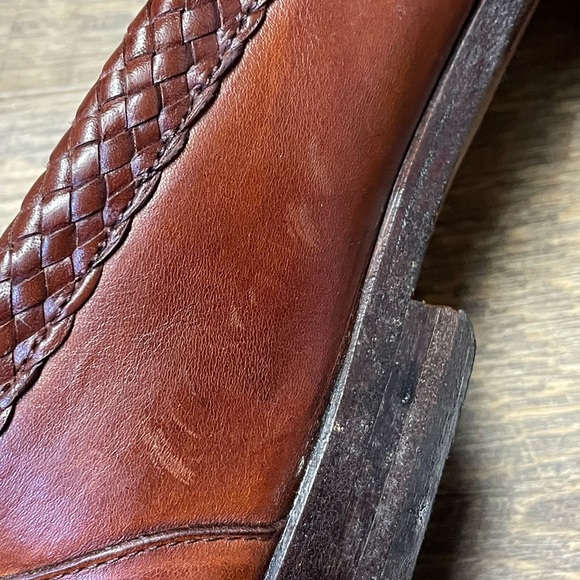 Allen Edmonds Maxfield Tassel Loafers Men's 8.5 D Brown Leather Slip On Shoes - Picture 13 of 13